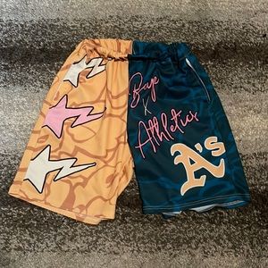 Oakland A’s vintage shorts